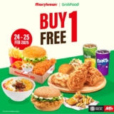 Marrybrown Buy 1 Free 1 Deal on Grabfood: Limited Time Offer!