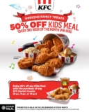 Enjoy 50% OFF on Kids Meal with KFC Bucket Combo – Limited Time Offer!