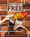 Indulge Your Sweet Tooth: Burger King Malaysia’s Irresistible Hershey’s Pie BUY 1 FREE 1 Deal!