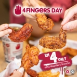 Crispy Chicken Alert! Score 4 Pieces for RM4 with 4Fingers Limited Time Deal!