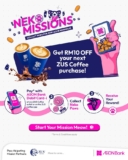 AEON Bank & ZUS Coffee Promo: Score a FREE RM10 Voucher with Neko Missions!