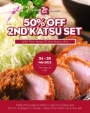 Katsu Craving? Score 50% Off Your Second Set at Tonkatsu by Ma Maison!