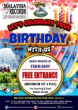 Melaka Wonderland Theme Park: FREE Entrance Birthday Promo for February Babies!