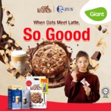 Indulge in Oat Krunch and Caffe Latte Bliss: Score a FREE Zus Coffee with Every Purchase!