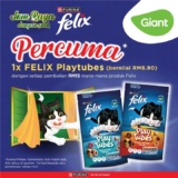 Giant’s Pawsome Felix Deal: Free Play Tube with Your Felix Purchase! (Valid Until March 2025)