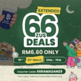 ZUS Coffee Extends 6.6 Deals! Enjoy RM6.60 Drinks Until March 23rd, 2025!