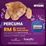 Snag a FREE RM5 Voucher with Enchanteur & Scentify Purchase at MYDIN!