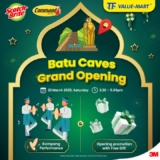 TF Value-Mart Batu Caves Grand Opening: Enjoy Exclusive Promos & Free Gifts!