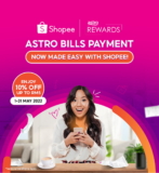 Shopee and Astro partner up to offer 10% off bill payments!