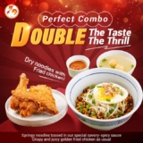 Noodle Lovers Rejoice! LFC’s Fried Chicken and Noodle Combo – A Limited Time Offer!
