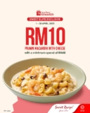 Indulge in Cheesy Prawn Macaroni at Secret Recipe for Just RM10!