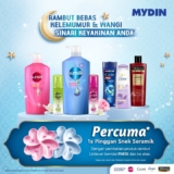 MYDIN Raya Promotion: Get a FREE Ceramic Snack Plate with Unilever Hair Care Purchase!