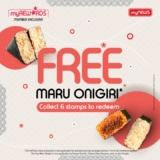 myNEWS Maru Onigiri April 2025: Get a FREE Onigiri with Stamp Collection!
