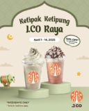 J.CO Malaysia Raya Promo: Buy 1 Get 50% Off Your Second Drink!