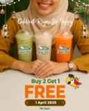 Café Amazon Raya Special: Buy 2 Drinks, Get 1 FREE!