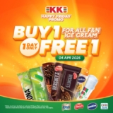 Sweeten Your Friday: Buy 1 Get 1 FREE F&N Ice Cream at KK SUPER MART! (April 2025)