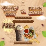 Daily Coffee Malaysia: Unbelievable Deals on Frappes & FREE Prawn Skewers!