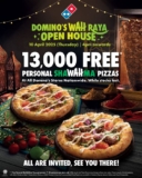 Domino’s Wah-Raya: FREE Pizza Alert! ShaWAHma Pizza Giveaway (April 2025)