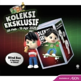 Nestlé Koleksi Eksklusif: Collect & Redeem Limited Edition Figures at AEON!