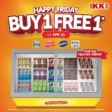 Sweet Deal Alert! F&N Ice Cream BUY 1 FREE 1 at KK SUPER MART (April 2025)