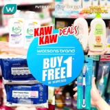 Watsons Malaysia Kaw Kaw Deals: Massive Discounts on Cosmetics, Skincare, and More!