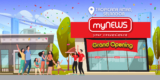 myNEWS Opens New Tropicana Aman Outlet with FREE Goodies!