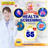 Pathlab Health Screening Promo: Comprehensive Checkups from RM55 (April 2025)