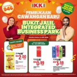 KK SUPER MART Grand Opening in Bukit Jalil – Exclusive Happy Hour Deals!