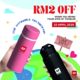 Celebrate Earth Day 2025 with Sustainable Savings at San Francisco Coffee – Exclusive RM2 Off with Your SF Tumbler!