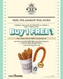 Buy 1 Get 1 Free Churros at Street Churros This April 2025!