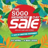 SOGO Members’ Day Sale April 2025: Exclusive Deals & Promotions You Can’t Miss!