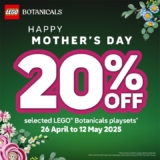 Blooming Savings: 20% Off LEGO® Botanicals for Mother’s Day 2025 Celebration