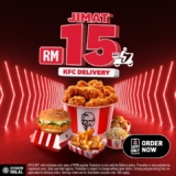 KFC App Exclusive: Score RM15 OFF Your Next Delivery!