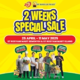 Unmissable Discounts at ST Rosyam Mart Klang & Semenyih in April-May 2025!