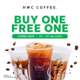 Get 2 for 1 on HWC Coffee Drinks This April 2025!