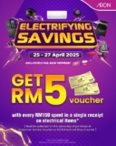 Electrifying Savings at AEON: Grab Unmissable Discounts on Electrical Items This April 2025!