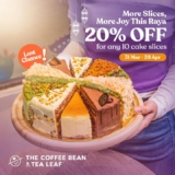 Indulge in Delicious Savings: 20% OFF Sliced Cakes at Coffee Bean – April 2025 Promotion