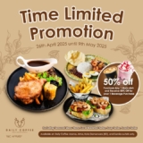 Sip and Savor This Spring: Enjoy 50% Off Beverages with Any Main Dish at Daily Coffee (April-May 2025)