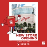 Grand Opening of San Francisco Coffee at SOGO KL: Free Coffee and Buy 1 Free 1 Deals in April 2025!