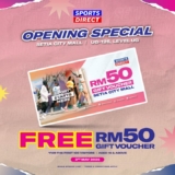 Exciting Store Opening Deals & Promotions at Sports Direct in Setia City Mall – May 2025!
