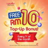 Enjoy an Exclusive RM10 Bonus with a RM100 Top-Up at myNEWS This Month!