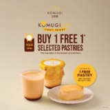 Indulge in Deliciousness: Buy 1 Get 1 Free Pastries at Komugi This Friday
