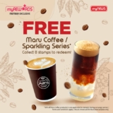 Enjoy 1 Free Maru Coffee or Sparkling Drink with 8 Purchases at myNEWS – Exclusive Limited Time Offer!