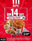 Enjoy RM14 OFF and Free Delivery on KFC App – May 2025 Special Offer