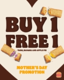 Delight Your Mum This Mother’s Day 2025 with Burger King’s Buy 1 Get 1 FREE Pie Offer