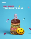 Catch Your FREE Birthday Donut this May at Dunkin’!