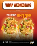 Enjoy Texas Chicken’s Special Weekday Savings with 2 Tex Wraps Deal!