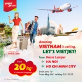 Enjoy FREE 20kg Checked Baggage on Your Vietnam Adventure – May 2025!