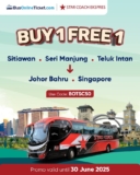 Bus Online Ticket Enjoy a Buy 1 Free 1 Bus Ticket Promotion with Star Coach – June 2025