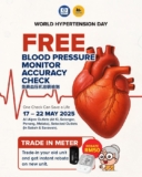 Don’t Let High Blood Pressure Go Unchecked – Join Our Free BP Monitor Accuracy Check This May 2025